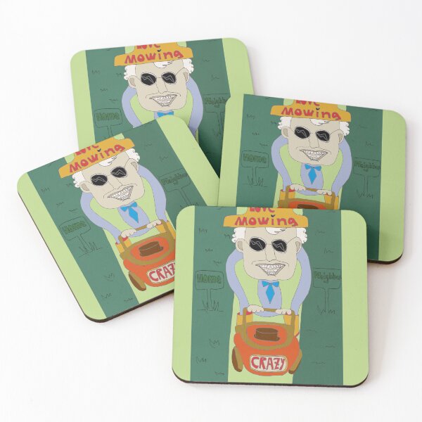 Item preview, Driving Crazy Lawn Mowing designed and sold by Mimi Huang.