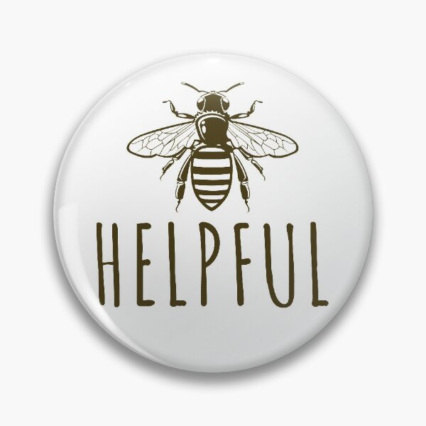 Item preview, Bee Helpful - Save the Bees - Earth Day designed and sold by Maria Garcia.
