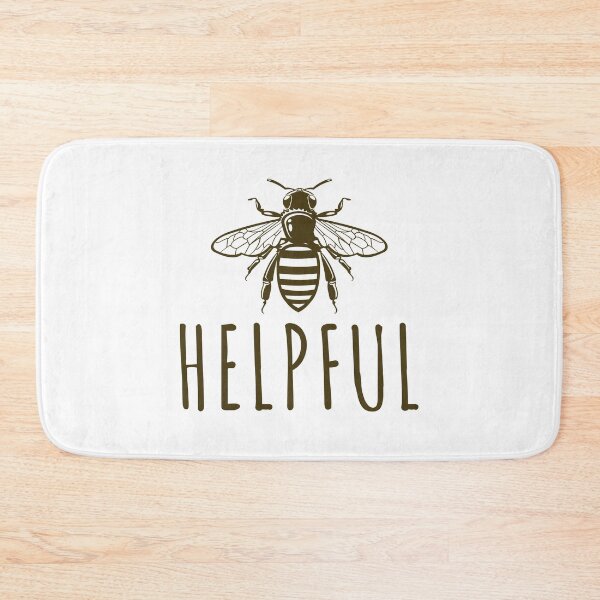 Item preview, Bee Helpful - Save the Bees - Earth Day designed and sold by Maria Garcia.