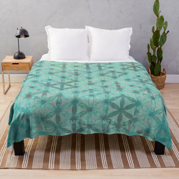 Item preview, flower of life emerald teal designed and sold by filippobassano.