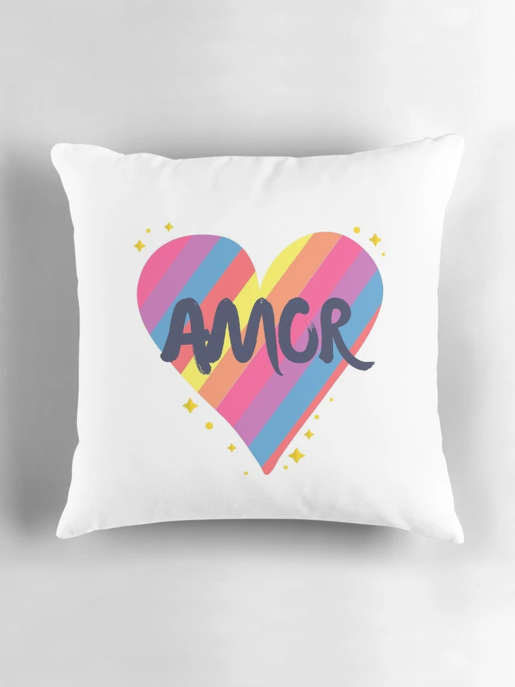 Thumbnail 3 of 4, Pillow, Rainbow designed and sold by httpsmarisa.