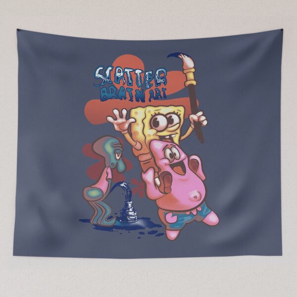 Item preview, scatter brain art designed and sold by sambuko.