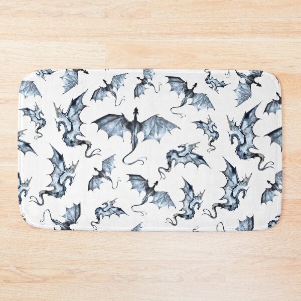 Item preview, Dragon Navy Blue designed and sold by graphicmeyou.