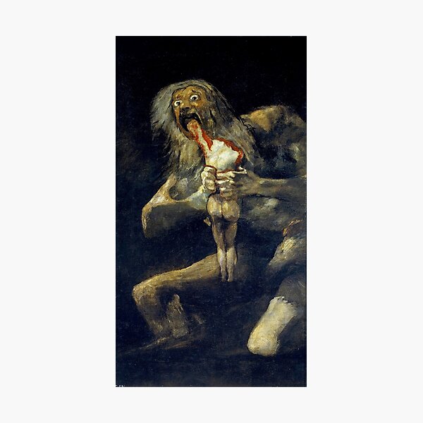 Item preview, HD. Saturn Devouring His Son , by Francisco Goya designed and sold by ArmoniMundi.
