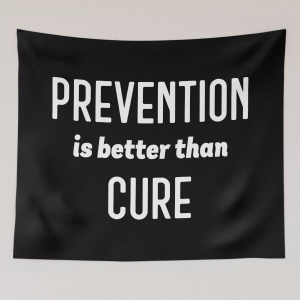 Item preview, Prevention is better than cure designed and sold by bumperapparels.
