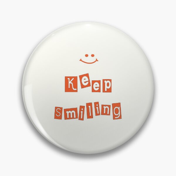 Item preview, Keep Smiling face mask designed and sold by MS Design.