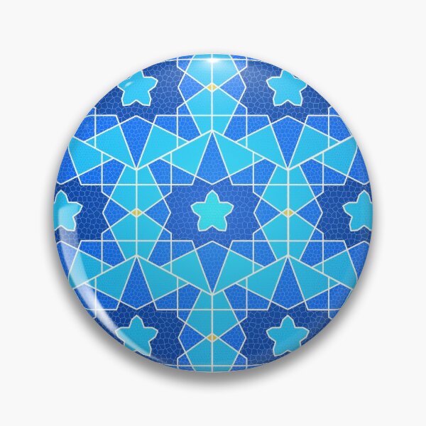Item preview, Blue Geometric Pattern designed and sold by caroKanta.