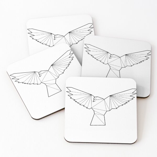 Item preview, Geometric dove designed and sold by BaristaRebel.