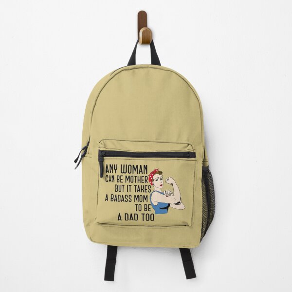 Item preview, badass mom who is dad also designed and sold by bumperapparels.