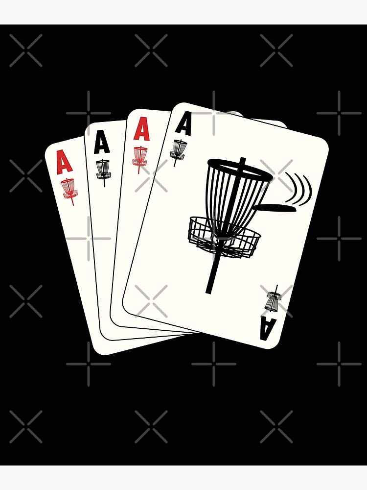 "Disc Golf Ace Cards" Art Print for Sale by hadicazvysavaca Redbubble