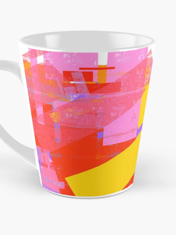 Thumbnail 3 of 4, Coffee Mug, Colorful Rectangles designed and sold by Mumize.