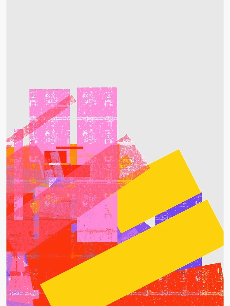 Thumbnail 3 of 3, Journal, Colorful Rectangles designed and sold by Mumize.