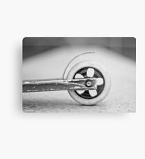 Scooter wheel Metal Print