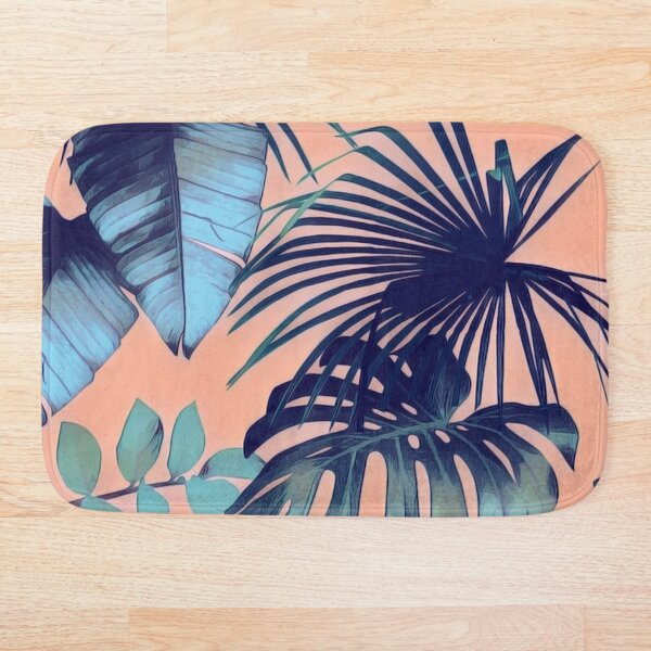 Item preview, Palm Leaves Peach  designed and sold by Sinet40.