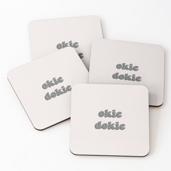 Item preview, okie dokie (grey) designed and sold by emmmcc.