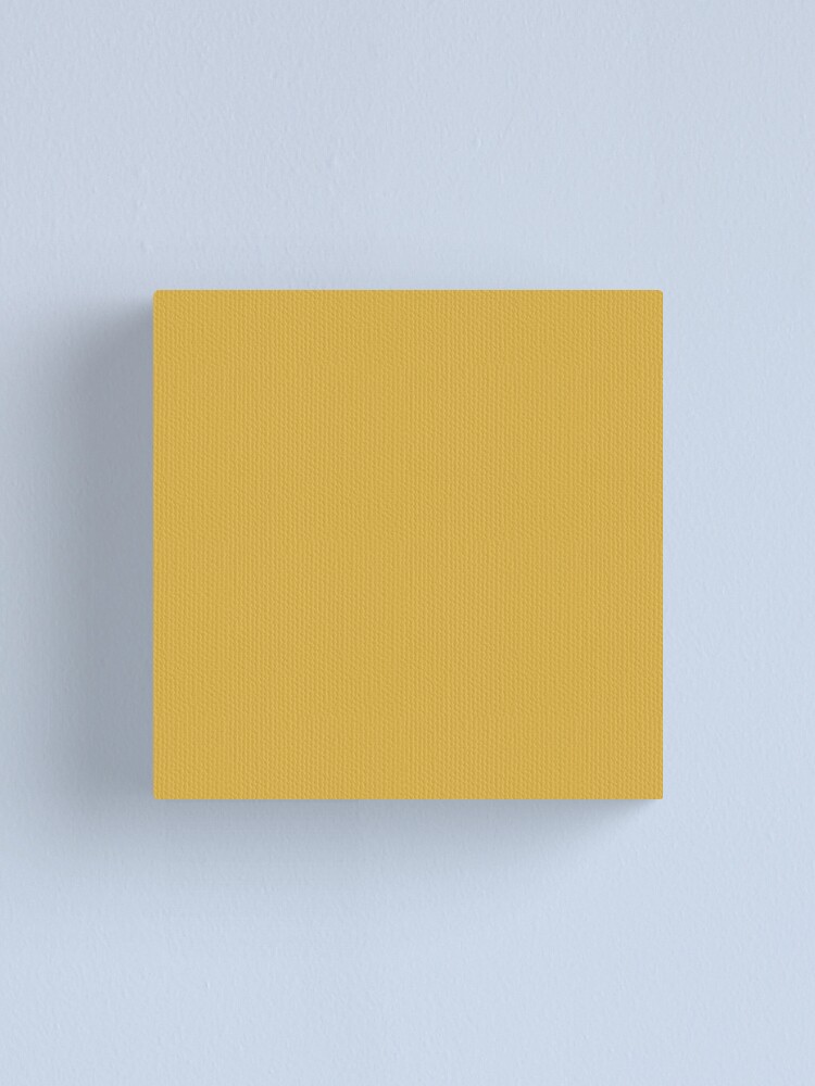 "Mustard Yellow Color " Canvas Print for Sale by quarantine81 Redbubble