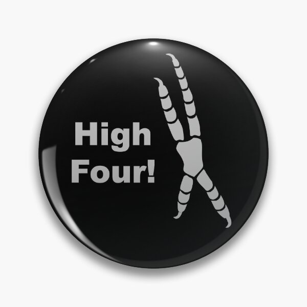 Item preview, High Four Parrot Footprint (High Five)  designed and sold by einsteinparrot.