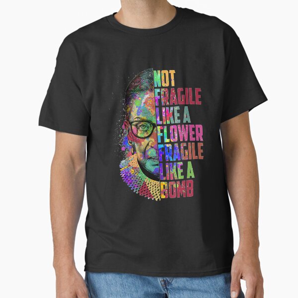Item preview, Women Not Fragile Like A Flower But A Bomb Ruth Ginsburg Rbg designed and sold by WaeewaEonesa.