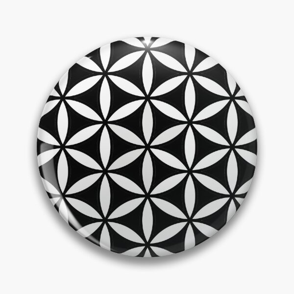 Item preview, Flower of Life Yin Yang designed and sold by azimaplace.