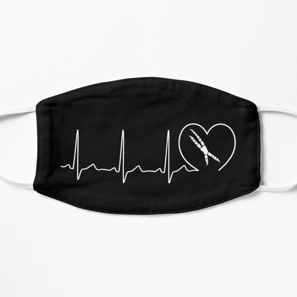 Parrot Heartbeat Footprint Flat Mask