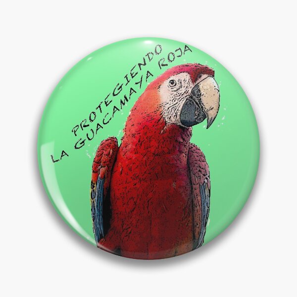Item preview, Protect the scarlet macaw designed and sold by ARCASrescate.