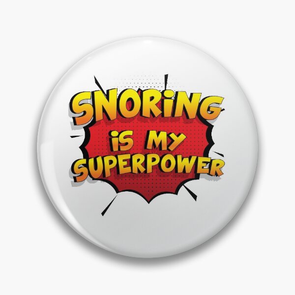 Item preview, Snoring is my Superpower Funny Design Snoring Gift designed and sold by Custom365.