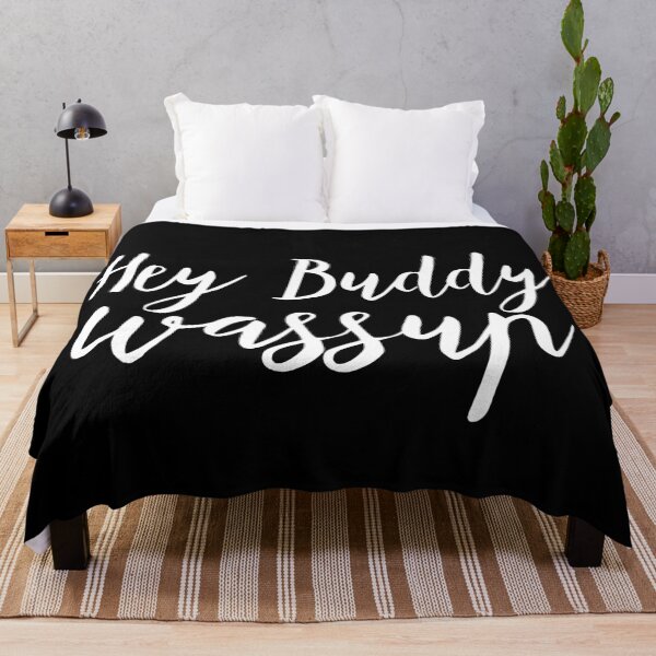 Item preview, Hey buddy wassup? (white) designed and sold by bumperapparels.