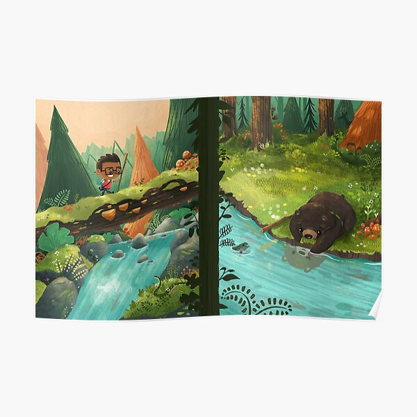 Explorers of the Wild - Boy and Bear Poster