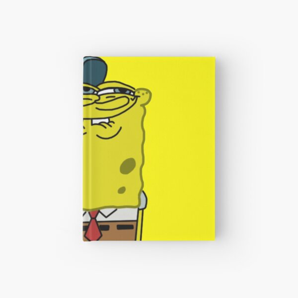 Twitter Spongebob Meme Hardcover Journals Redbubble - dank marty im scared spongebob meme roblox
