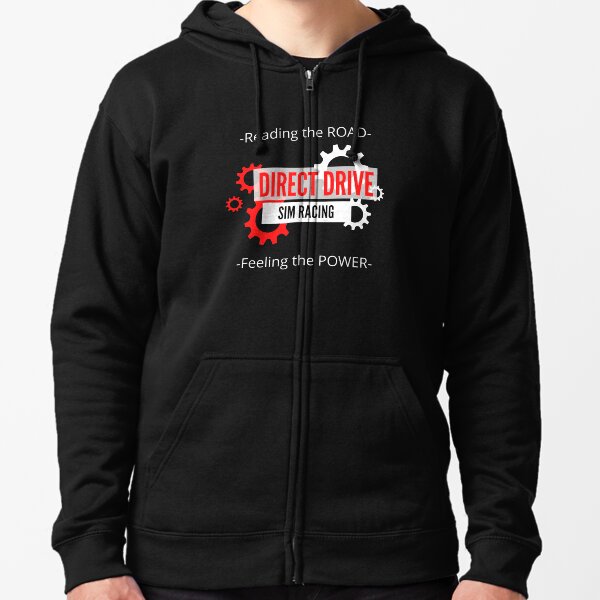 DIRECT DRIVE SIM RACING- SIMRACING Zipped Hoodie