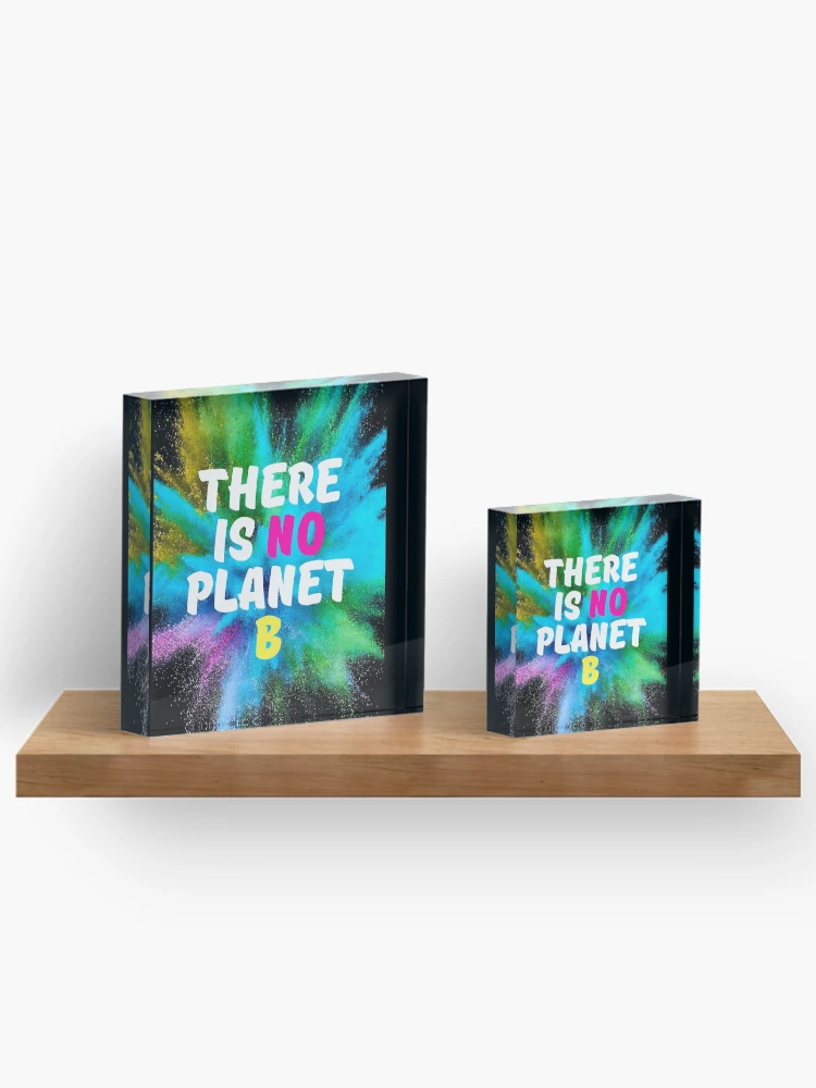 Thumbnail 3 of 5, Acrylic Block, Planet B designed and sold by httpsmarisa.