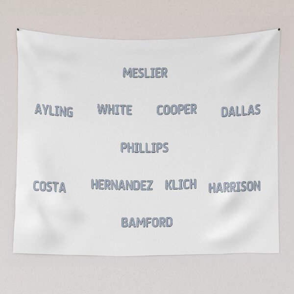Item preview, LUFC Team Sheet designed and sold by nextgoalwins.