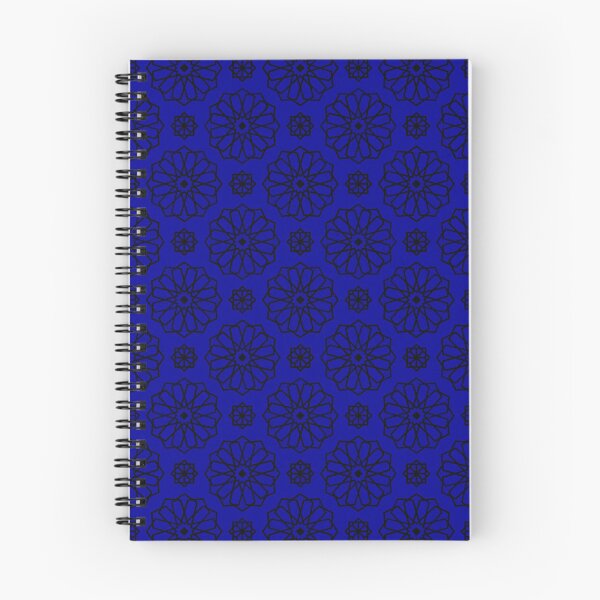 Item preview, Islamic Geometric Mosaic Pattern (Blue/Black design) designed and sold by dezanli.