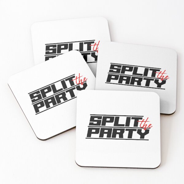 Item preview, Split the Party - Black designed and sold by James Park.