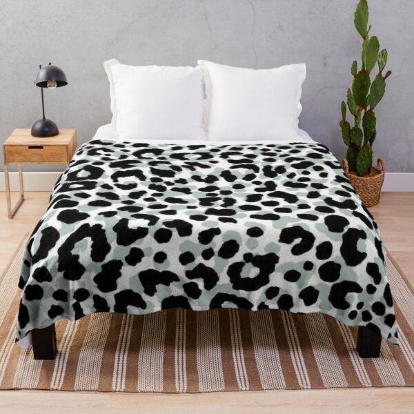 Item preview, Black and Mint Leopard designed and sold by nataliewilsom.