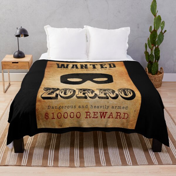 Item preview, Zorro wanted dead or alive designed and sold by ideasfinder.