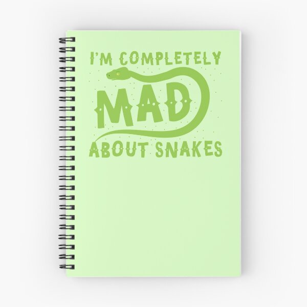 Item preview, I'm completely MAD about snakes designed and sold by jazzydevil.