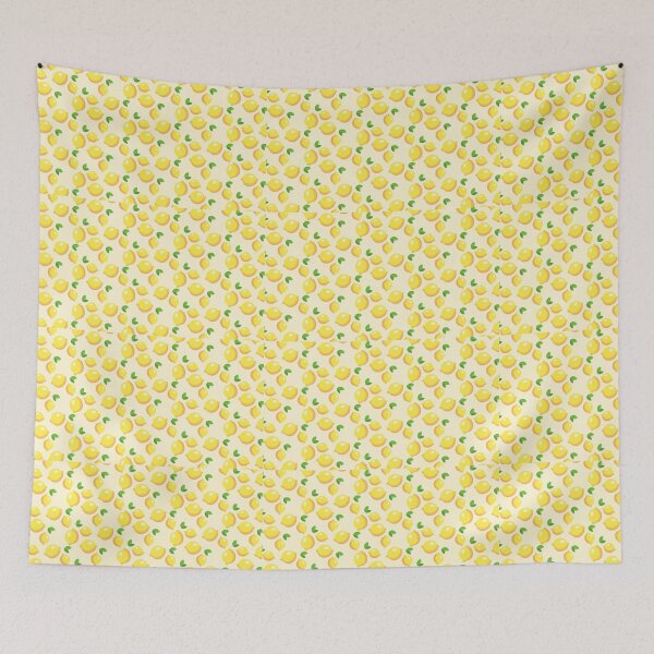 Item preview, Yellow lemons pattern designed and sold by kai0182.