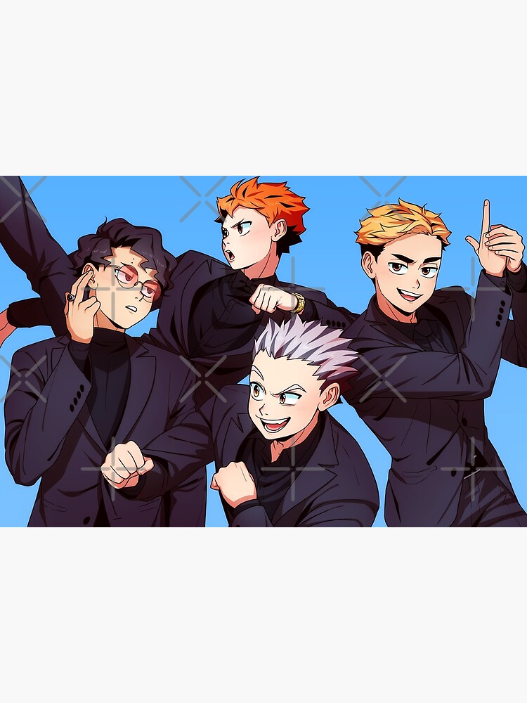 Haikyuu Msby Black Jackals 2 4 Grusskarte Von Suncelia Redbubble