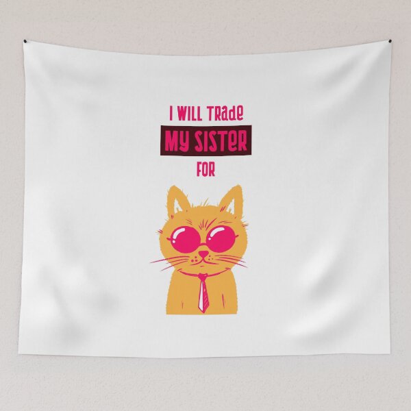 Item preview, I will trade my sister for designed and sold by equilibrum08.