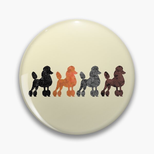 Item preview, Four poodles designed and sold by ThePoodleandCo.