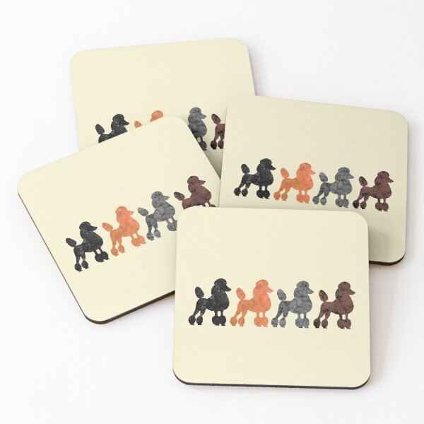 Item preview, Four poodles designed and sold by ThePoodleandCo.