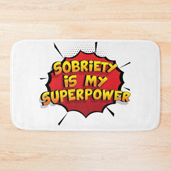 Item preview, Sobriety is my Superpower Funny Design Sobriety Gift designed and sold by Custom365.
