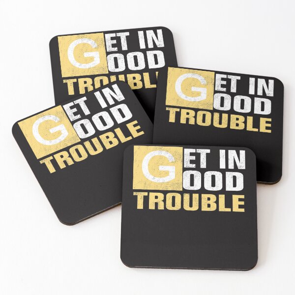 Item preview, Get in Good Trouble John Lewis designed and sold by Andrea Lina.