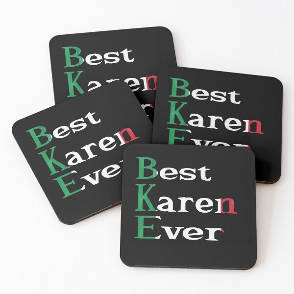 Item preview, Best. Karen. Ever. Italian,Name  for Girls,Women, White designed and sold by alikassi.
