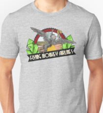 Wizard of Oz Inspired - Flying Monkey Airlines - Flying Monkeys - Airline Parody Design - OZ Unisex T-Shirt