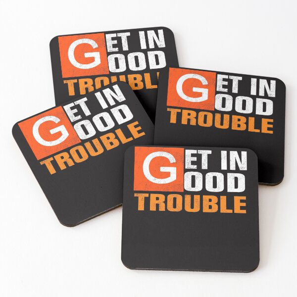 Item preview, Get in Good Trouble John Lewis designed and sold by Andrea Lina.