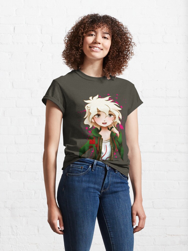 Alternate view of Dangan Ronpa - Cutie Komaeda Nagito Classic T-Shirt