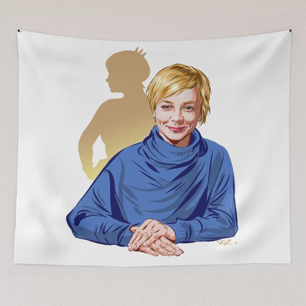 Item preview, Carey Mulligan - An illustration by Paul Cemmick designed and sold by TIGERDAVER.