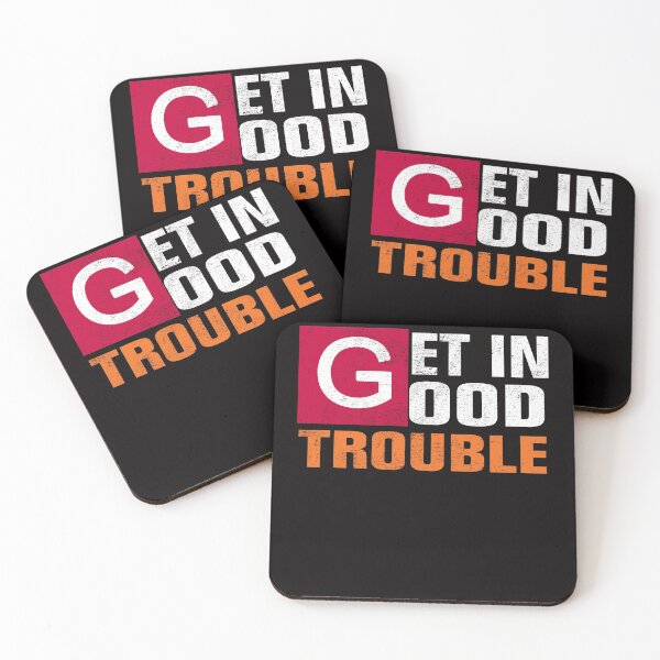 Item preview, Get in Good Trouble John Lewis designed and sold by Andrea Lina.